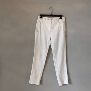 Etcetera Textured Stretch Cotton Pant
